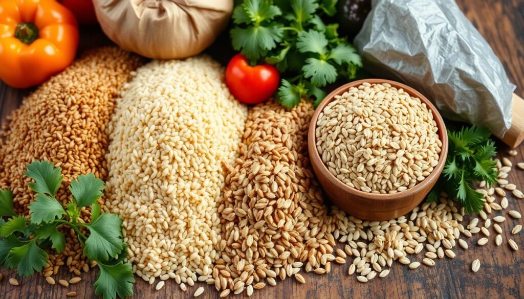 whole grains variety